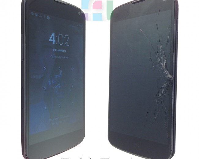 LG Nexus 4 before & after